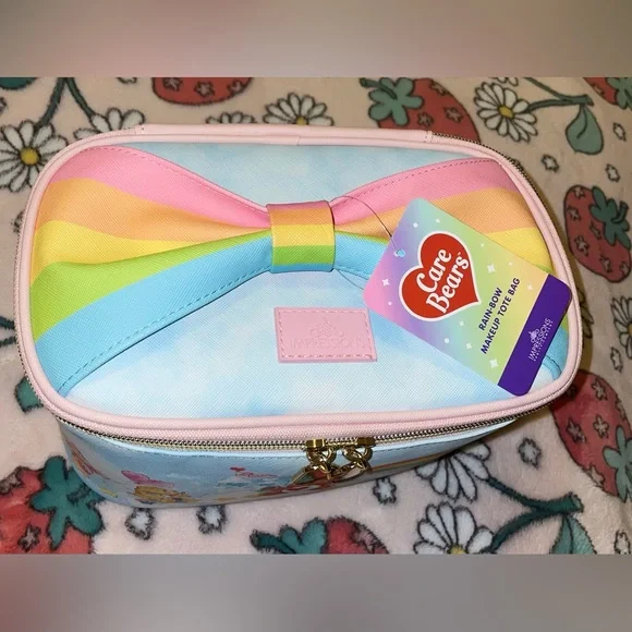 Care Bears Blue and Pink Bag with Rainbow Design - Picture 6 of 7